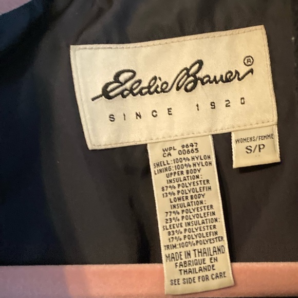 Eddie Bauer puffer jacket quilted - Picture 4 of 5